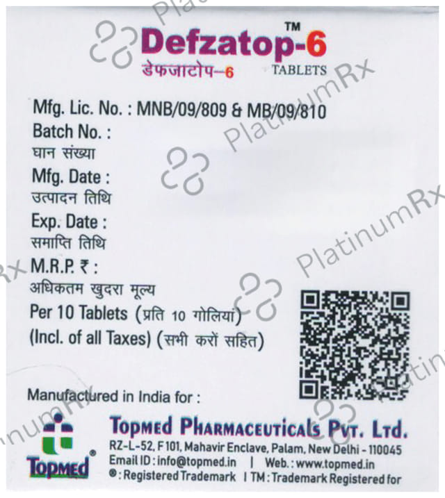 Defzatop 6 Tablet