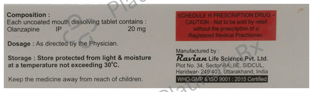 Olafast 20mg Tablet