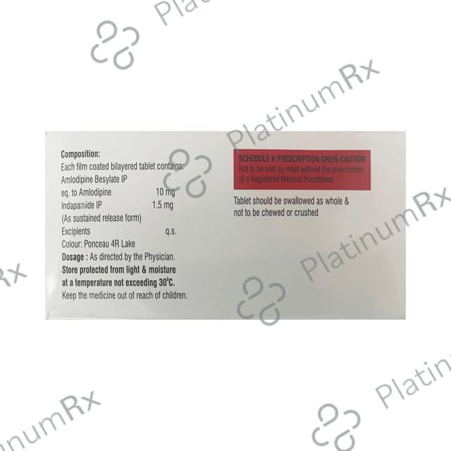 Indipil AM 10/1.5mg Tablet 10s