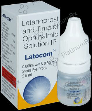 Latocom 50mcg/5mg Eye Drop 5ml