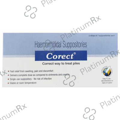 Corect Suppository 7s