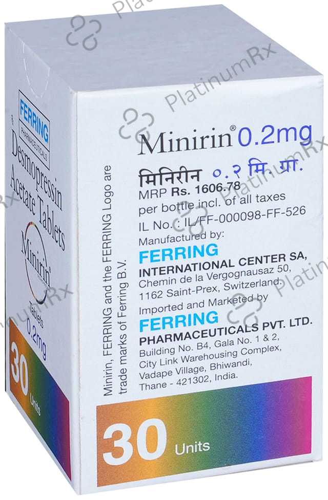 Minirin 0.2mg Tablet 30s