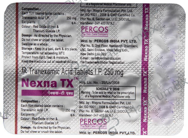 Nexna TX 250mg Tablet 10s