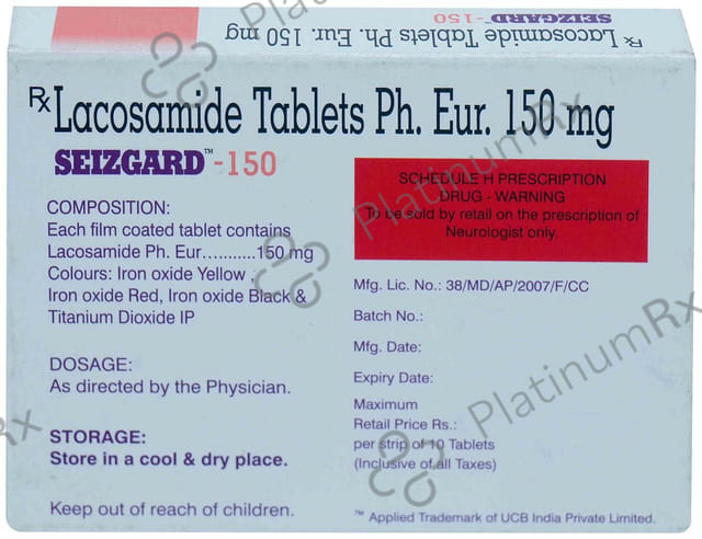 Seizgard 150mg Tablet
