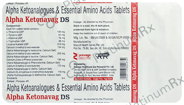 Alpha Ketonavag Ds Tablet 10s