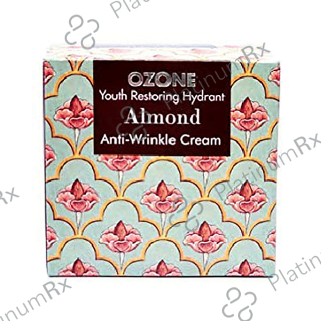 Ozone Cream Almond Anti-Wrinkle