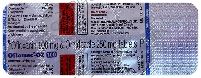 Oflomac OZ 100mg Tablet 10s