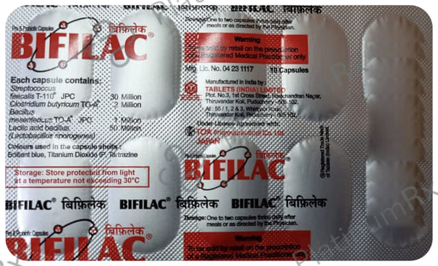 Bifilac Capsule 10s (Tycoon)