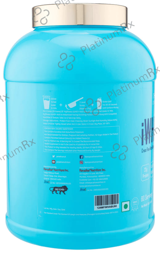 Myfitness iWhey - H2O Powder Vanilla Butterscotch 2 kg