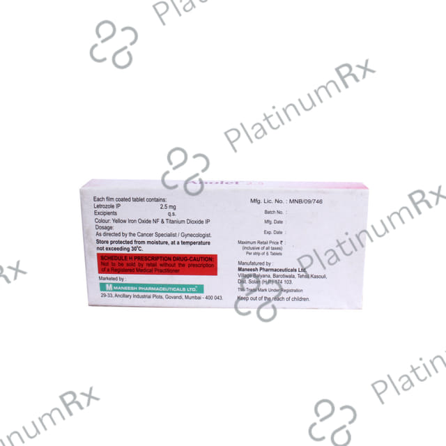 Anolet 2.5mg Tablet 5s
