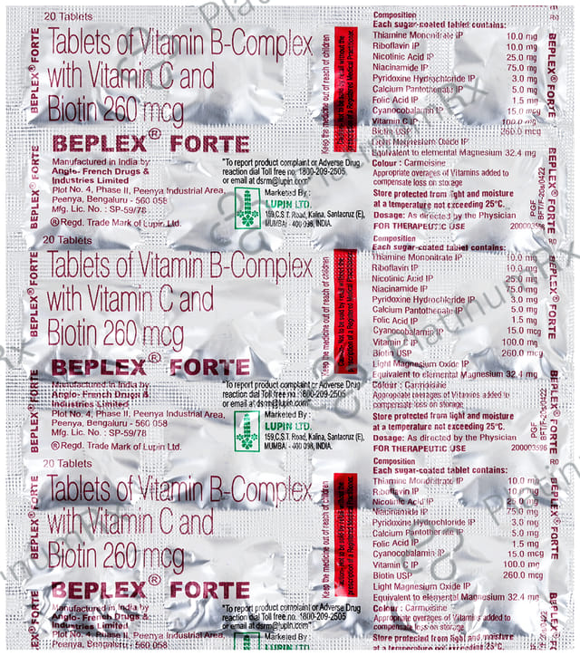 Beplex Forte Tablet 20s