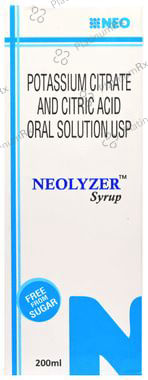 Neolyzer Syrup Sugar Free
