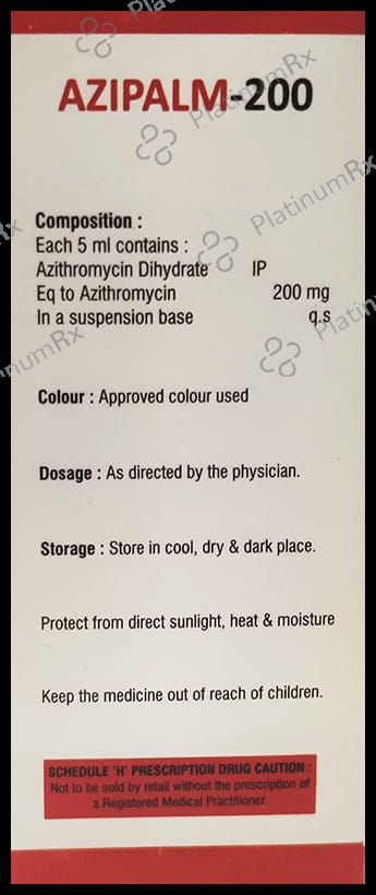Azipalm 200mg Oral Suspension Mango 30ml