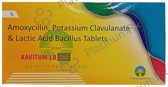 Kavitum LB 625mg/60M Tablet 6s