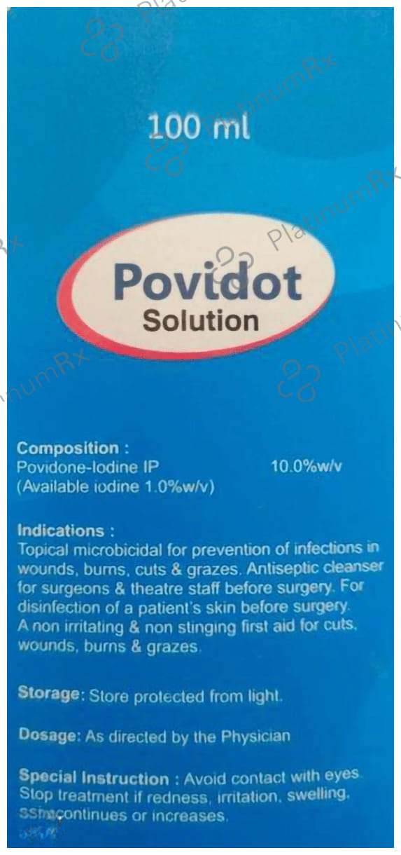 Povidot 10% Solution 100ml
