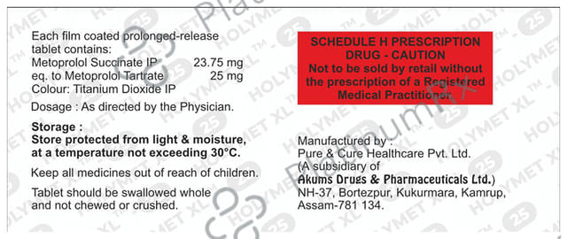 Holymet-XL 25 Tablet