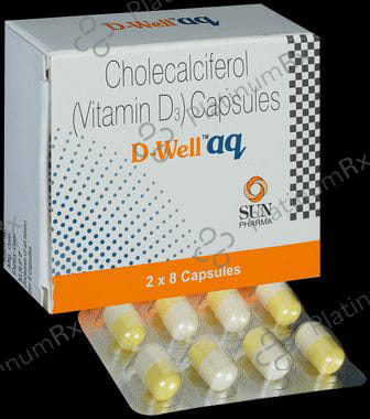 D Well AQ D3 Capsule 8s