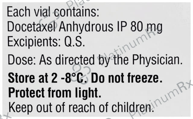 Doceaqualip 80mg Injection 1ml