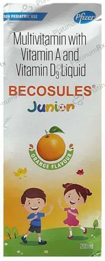 Becosules Junior Orange Syrup 200ml