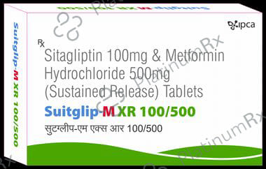 Suitglip M XR 100/500 Tablet