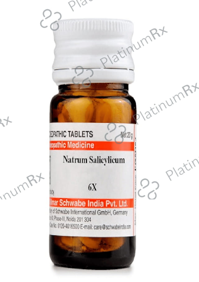 Dr Willmar Schwabe India Natrum Salicylicum Trituration Tablet 6X