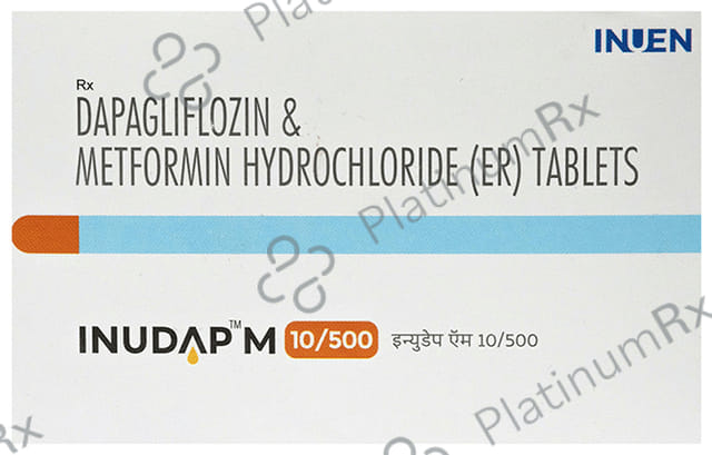 Inudap M 10/500 Tablet ER