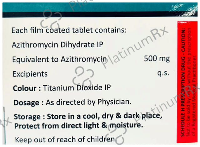 Daily Dava Azithromycin 500mg Tablet 5s
