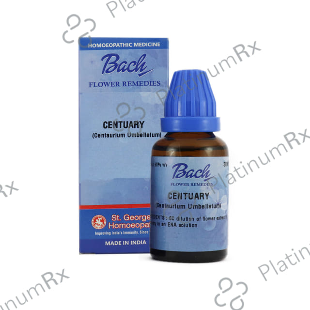 St. George’s Bach Flower Centaury 6 CH 30 ml