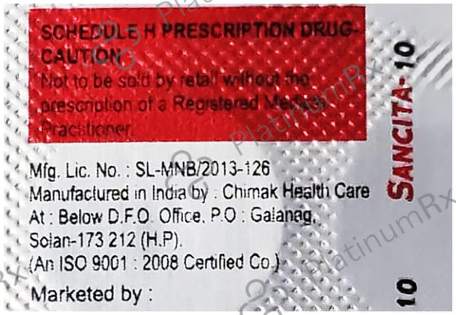 Sancita 10mg Tablet