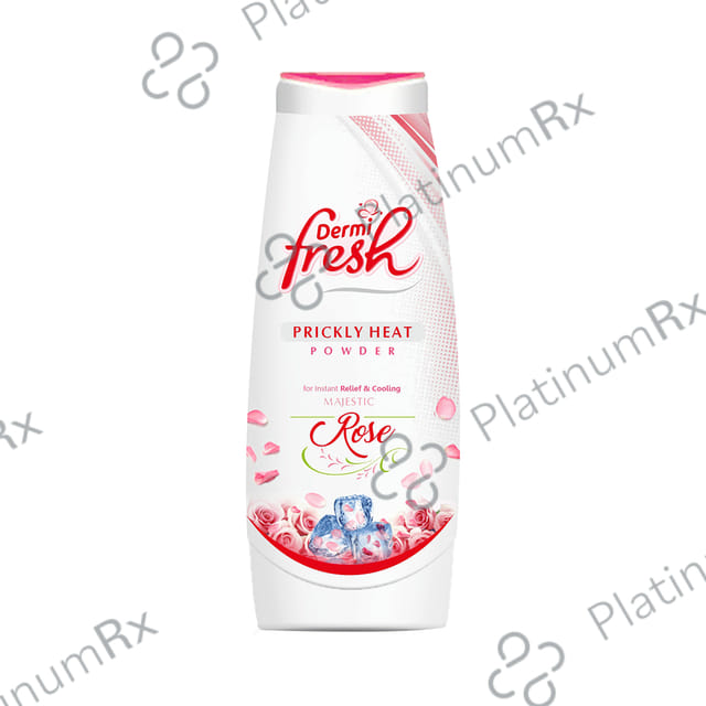 Dermifresh Prickly Heat Majestic Rose Flavour Powder 150gm