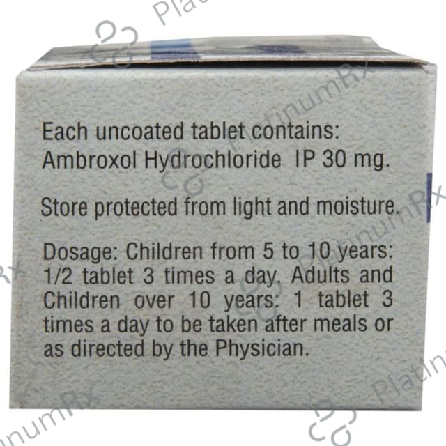 Ambrolite 30mg Tablet 10s