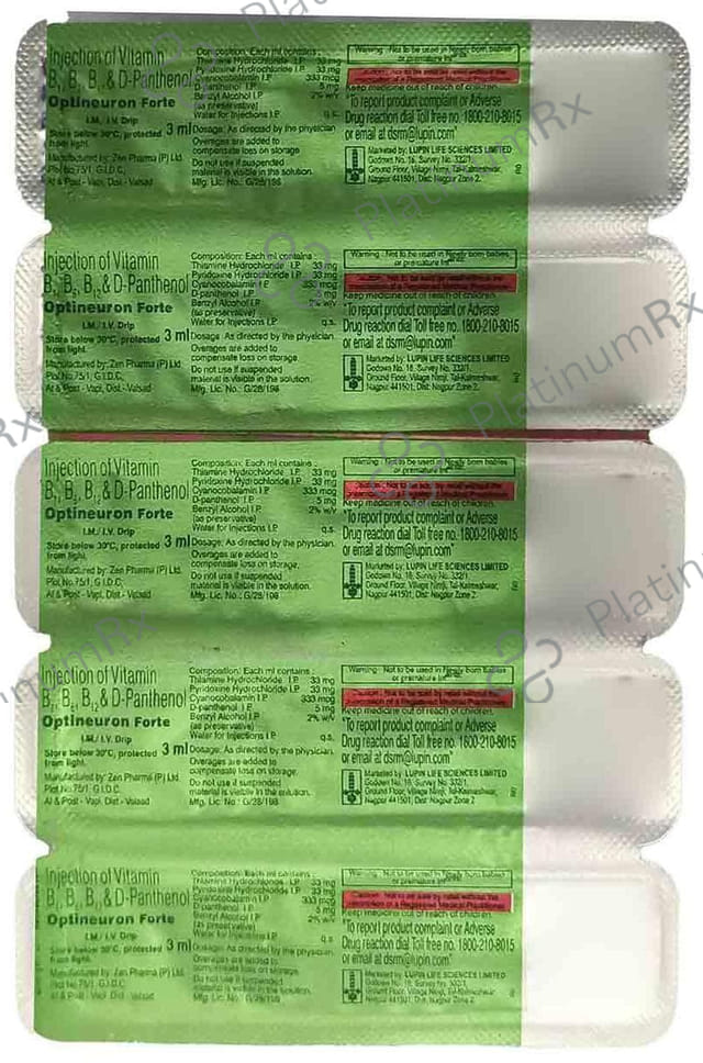 Optineuron Forte Injection 3ml