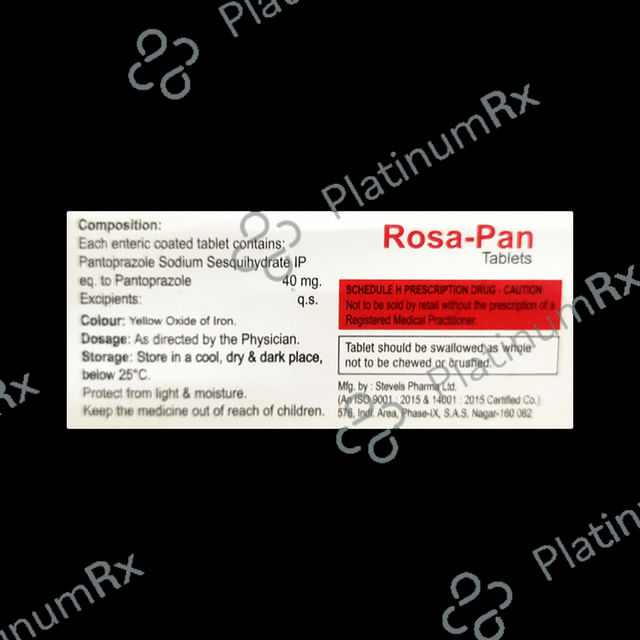 Rosa-Pan Tablet
