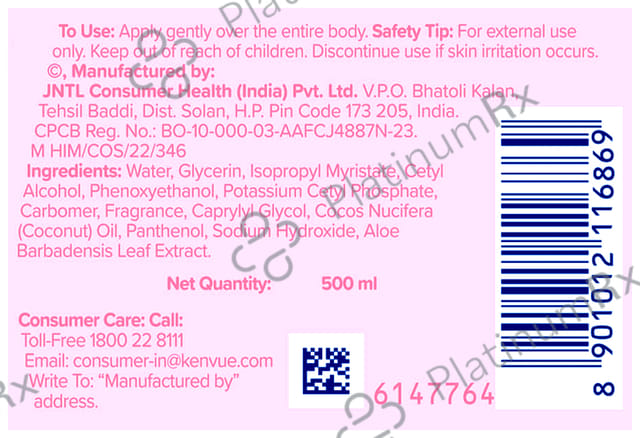 Johnson's Baby Lotion 500ml