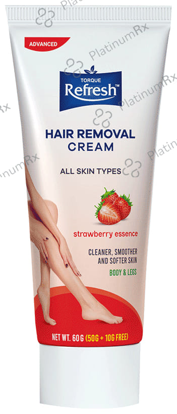 Refresh Strawberry Essence Hair Removal Cream (60gm Each)