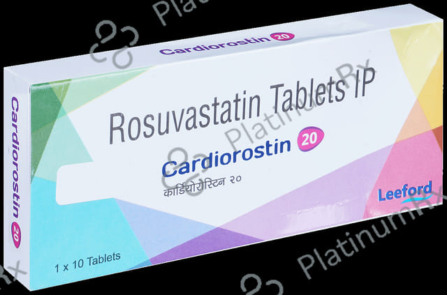 Cardiorostin 20mg Tablet 10s