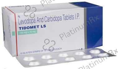 Tidomet LS 10/100mg Tablet 10s