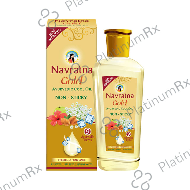 Navratna Gold Ayurvedic Oil Cool