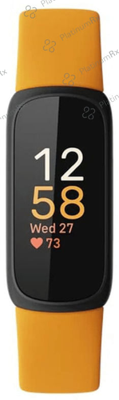 Fitbit Inspire 3 Health & Fitness Tracker Morning Glow Black