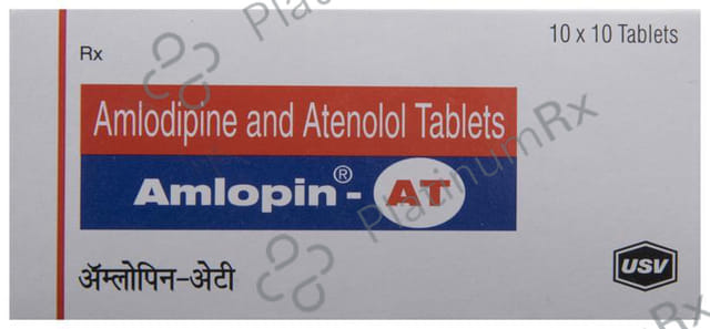 Amlopin AT 5/50mg Tablet 10s