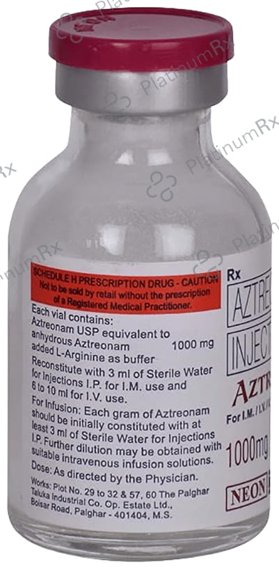 Aztrone 1gm Injection 1s