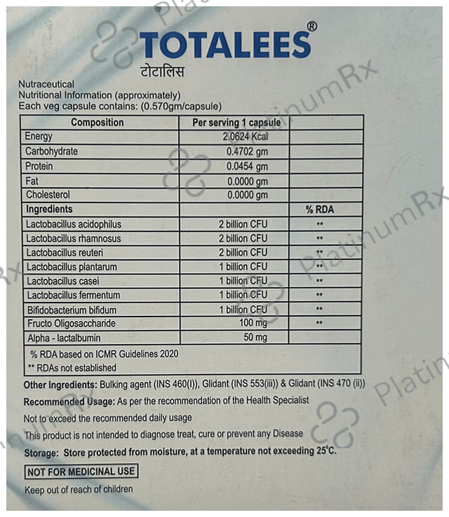 Totalees Capsule 14s
