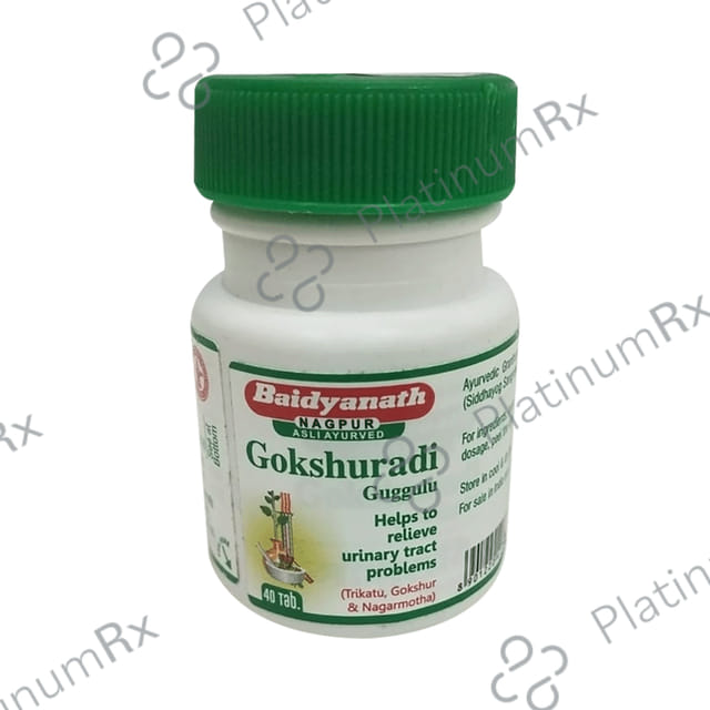Baidyanath (Nagpur) Gokshuradi Guggulu 40 tablets