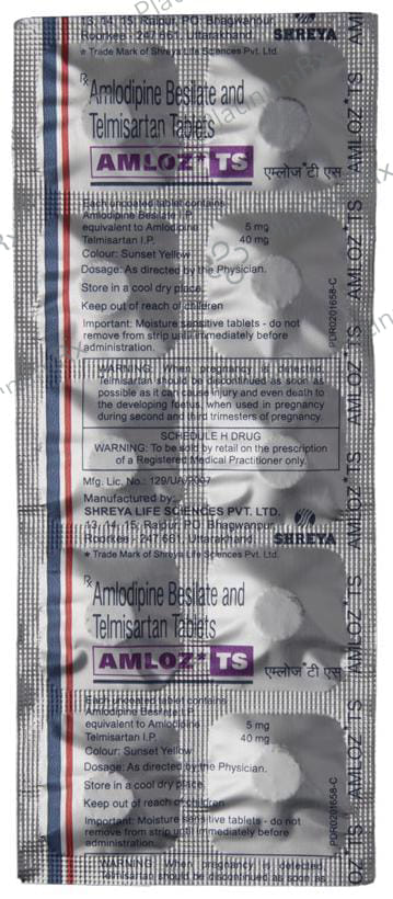 Amloz TS 5/40mg Tablet 10s