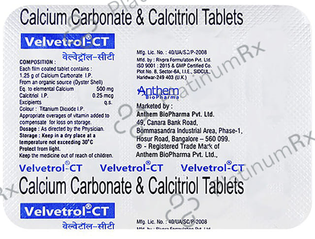 Velvetrol CT Tablet 10s