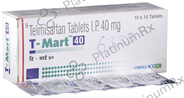 T Mart 40mg Tablet 10s