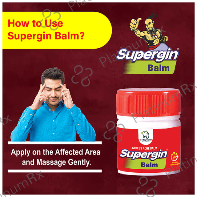 Medopharm Wellness Supergin Pain Relief Balm 12gm