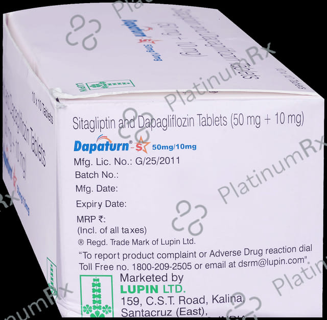 Dapaturn S 10mg/50mg Tablet