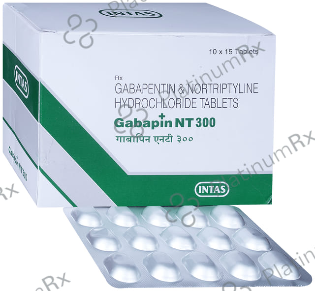 Gabapin NT 300/10mg Tablet 15s