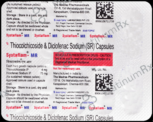 Systaflam MR Capsule SR 10s